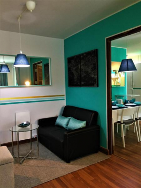 WhiteTurquoise Apartments